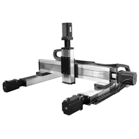 UMOT 120mm Gantry Robot Cnc Kit Multi-Axis Sistema de posicionamiento lineal Xyz Table 3 Axis Stage Guía de riel industrial para automatización