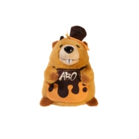 Muñeco de Peluche Hecho a Mano de la Serie Masculina Big Sound de ABO Ah Bo, Adornos de Peluche Suaves con Patrón de Anime de Dibujos Animados, Regalo Festivo