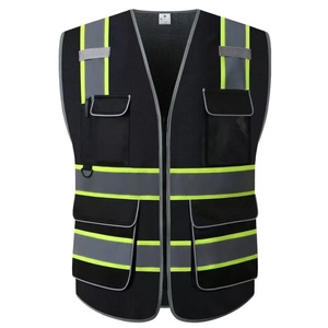 Chaleco de Seguridad Reflectante Personalizable Directo de Fábrica para Construcción, Ropa de Trabajo con Logotipo Personalizado, Reflectante de Alta Visibilidad al por Mayor - Product Image 5