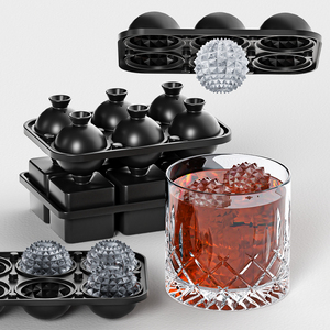 Bhd sinh thái thân thiện lớn <span class=keywords><strong>Ice</strong></span> Ball khuôn 6 khoang vuông Silicone <span class=keywords><strong>Ice</strong></span> <span class=keywords><strong>Cube</strong></span> khay BPA miễn phí tái sử dụng <span class=keywords><strong>ICE</strong></span> khuôn - Product Image 2