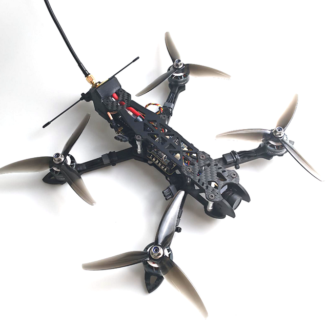 Droview 5 Inch FPV Drone 6S 1500mAh Lipo Battery 1500TVL Camera 915MHz Long Range RC FPV Freestyle Racing Quadcopter