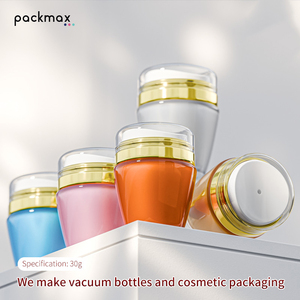 30g Jar-Shaped Acrylic Airless <b>Pump</b> Bottle – Refillable Serum & Face Cream Dispenser - Product Image 3