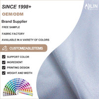 Großhandel Satin Gewebter Stoff Textil 100% Polyester für Unterwäsche Pyjamas Kleider