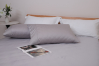 Ensemble de draps de literie d'hôtel en bambou/coton doux et respirant de luxe en gros