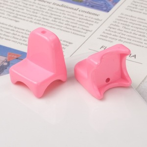 Garantía de calidad, accesorios de joyería DIY, Banco de óvulos inferior pintado a mano, cuentas de plástico y Lucite de calidad pintadas de Color Acrílico - Product Image 4