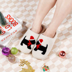 Pantuflas Navideñas para Mujer, de Alta Calidad, Suaves y Cómodas, Antideslizantes, para Invierno, con Plantilla de Espuma, Cálidas y Acogedoras para el Hogar - Product Image 2