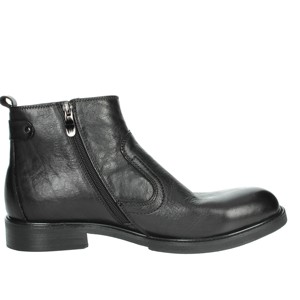 Mezza stivale da donna traspirante marrone AV233 stivale alto alla caviglia con lacci da neve tacco 5cm per la stagione autunno inverno - Product Image 4