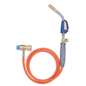 Torcia a fiamma singola autoaccendente JH-3Pro per saldatura e brasatura in HVAC MAPP/GPL Propano con valvola manuale portatile per saldatura - Product Image 2