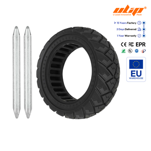 Pneu tout-terrain ULIP noir 90/65-6.5 avec 2 niveaux de renfort, pneu tubeless épaissi et résistant à l'usure 90×65-6.5 - Product Image 1