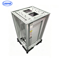 Leenol Gear Locking Tracker, support de stockage de cartes PCB ESD réglable pour la production électronique, avec protection ESD pour magazines de composants SMT