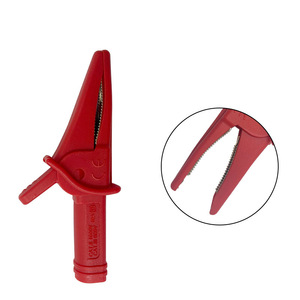 <span class=keywords><strong>Pince</strong></span> de test de type <span class=keywords><strong>pince</strong></span> <span class=keywords><strong>crocodile</strong></span> avec douille banane de protection de 4mm à l'extrémité arrière - Product Image 4