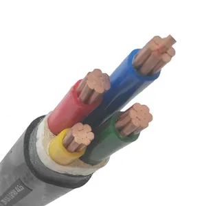 Factory Price 0.6/1kV 4 Core 16mm2 25mm2 35mm2 45mm2 PVC Insulation and Sheath Power Cable