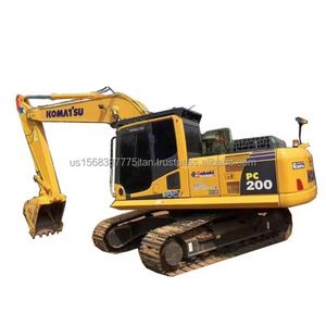รถขุดไฮดรอลิกตีนตะขาบ Komatsu PC200 มือสอง ขนาด 20 ตัน ราคาถูก บุ้งกี๋ 1.2 เมตร กำลัง 195 กิโลวัตต์ ราคาประหยัด มีสินค้าในสต็อกจากญี่ปุ่น - Product Image 1