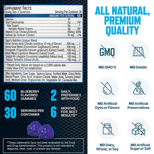 OEM/ODM Gummies Booster pria dapat disesuaikan Vitamin pria meningkatkan Gummies suplemen untuk dukungan otot energi & kekuatan - Product Image 3