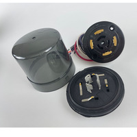 Boîtier de contrôle de nœud d'éclairage public intelligent IP67 avec prise de commande Nema 7 broches