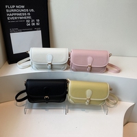 Sacs à main tendance pour femmes, sacs à bandoulière de luxe en cuir PU de créateur, petits sacs carrés avec fermoir à boucle, vente en gros