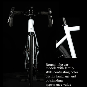 Bicicleta Urbana de Carreras de Carretera de Aleación de Aluminio, 14 Velocidades, Freno de Disco Mecánico de Doble Pistón, Rueda 700C, Modelo Curvo de Alta Resistencia, Hardtail - Product Image 5