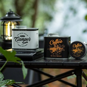 กล่องเหล็กสุญญากาศสำหรับเก็บเมล็ดกาแฟแบบพกพา พร้อมวาล์วระบายอากาศทางเดียว สำหรับใช้ในบ้านหรือร้านกาแฟ - Product Image 2