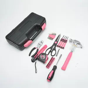 Werkzeugsatz Box Handwerkzeug-Kit für Hausreparatur DIY Haushalt Werkzeugkasten Aufbewahrungsbehälter