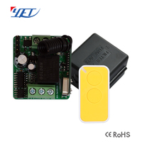 Módulo Receptor de Control Remoto Universal de 12V 433Mhz, Interruptor de Control Remoto para Puerta de Garaje, Motor de Cortina, Luz YET401PC-V3