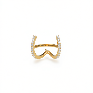 Pendientes de Oro Rihanna, Oro Sólido de 18K, Diamantes Redondos con Corte Brillante, Engaste en Canal, Minimalistas, para Uso Diario de Mujer - Product Image 1