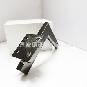 Aluminum Alloy L-shaped <b>Sofa</b> <b>Legs</b> 130mm Graphite Minimalist Design Heavy Duty Furniture Support - Product Image 2