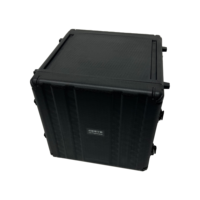 Boîtier d'aviation en plastique léger OEM/ODM empilable PE 10U, rack de transport étanche IP67 pour le stockage d'amplificateurs de puissance