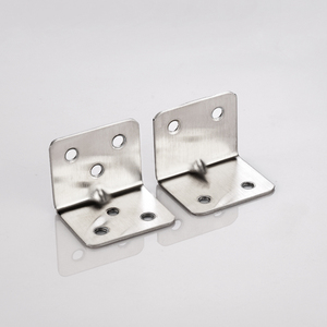 Support d'angle en acier inoxydable en forme de L, connecteur épaissi à 90 degrés pour la renforcement des meubles et des armoires - Product Image 4