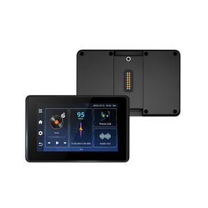 Support de fixation arrière pour système de navigation Android pour moto, amovible rapidement, compatible CarPlay et Android Auto - Product Image 1