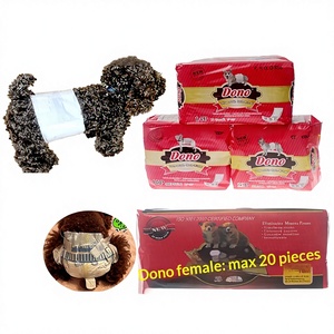DONO Couches hygiéniques physiologiques pour chien, couches jetables pour mâles, sous-vêtements, fournitures pour animaux de compagnie, coussinets absorbants Zhongchong - Product Image 5