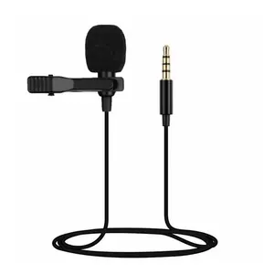Micrófono para PC notebook Podcast 3.5mm Tripode G-666 Audio Microfonos Para  Estudio