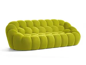 Yüksek kaliteli kumaş döşeme oturma odası kanepeleri mobilya kabarcık kanepe ev mobilya Roche Boboies