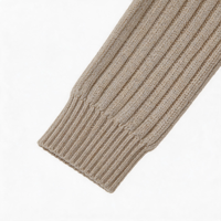 Pull-over décontracté en maille côtelée pour femme, à capuche, demi-boutonnage, poche kangourou, cordon de serrage, manches longues amples