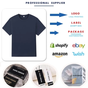 FLOWORA Camiseta de Hombre 100% Algodón al por Mayor, Personalizada, Tallas Grandes, Tejido de Punto de 260g, Diseño Liso, Impresión DTF - Product Image 5