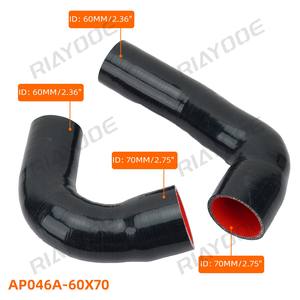 Kit de tuyau de Charge Turbo <span class=keywords><strong>Intercooler</strong></span> 70MM pour VW Golf MK7 GTI MQB Jetta GLI EA888 Gen3 <span class=keywords><strong>Audi</strong></span> S3 A3 8V FWD Quattro Cupra 1.8T 2.0T - Product Image 2