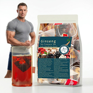 Thé aux dix trésors de ginseng aromatisé aux dattes rouges, en stock, soutient les reins, stimule l'immunité, complément pour hommes - Product Image 2