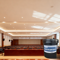 Peinture insonorisante MINDE pour l'absorption acoustique et la réduction du bruit pour salles de conférence et chambres à coucher, application au pinceau