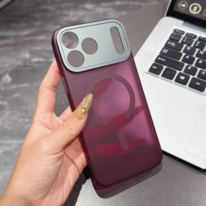 เคสโทรศัพท์แม่เหล็กแบบด้านคุณภาพสูงสำหรับ iPhone 18 17 Pro Max พร้อมกรอบกล้องโลหะ ปุ่ม AI ป้องกันแรงกระแทก - Product Image 6