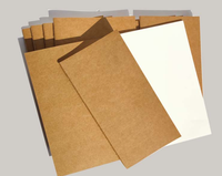 Carnet de notes A5 en kraft personnalisé avec logo, pages intérieures vierges sans acide, reliure cousue haute visibilité, promotionnel, vente en gros