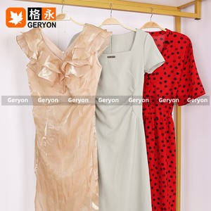 Geryon Vintage usado gasa tela vestidos mujeres verano mixto Floral Vintage Ukay Pakaian Bekas <span class=keywords><strong>ropa</strong></span> usada bala a granel - Product Image 5