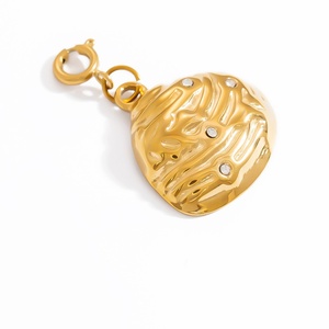 Accesorios de Joyería de Acero Inoxidable Chapado en Oro de 18K de Alta Gama para Mujer, Diseño DIY - Product Image 4