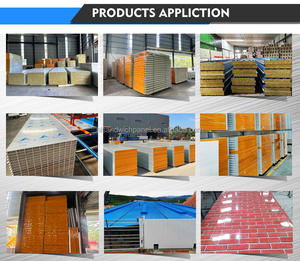 Paneles de Techo y Paredes de Acero con Aislamiento Térmico, Insonorizados e Ignífugos, con Aislamiento de Lana de Roca, <span class=keywords><strong>para</strong></span> Cuartos Fríos - Product Image 4
