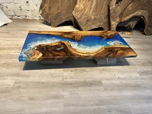 Venta al por Mayor de Mesa de Comedor 2026 para Decoración del Hogar, Modelo Top 1, con Resina Epoxi como en las Fotos, Precio de Fábrica, Muebles para el Hogar - Product Image 2