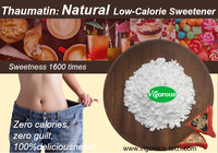 Édulcorant naturel 99% Poudre de thaumatine Extrait de fruit de Katemfe 1600 fois plus sucré que le sucre