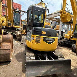 Excavadora sobre orugas Komatsu PC78US usada en buenas condiciones, los componentes del núcleo incluyen bomba de caja de cambios del motor similar a PC60 - Product Image 4