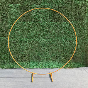 Dekorasi Pernikahan Gapura Lengkung Bulat Dekorasi Latar Belakang Logam 1.2M 1.5M 1.8M 2M 2.5M Changyimei CN;HEN 857A - Product Image 2