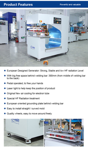 <strong>High</strong> <strong>Frequency</strong> <strong>Welding</strong> <strong>Machine</strong> of <strong>Tarpaulin</strong> <strong>Welding</strong> and Canvas Bonding <strong>Machine</strong> 50*50*800mm 27.12MHZ Provided 420sqcm HIPOWER - Product Image 5