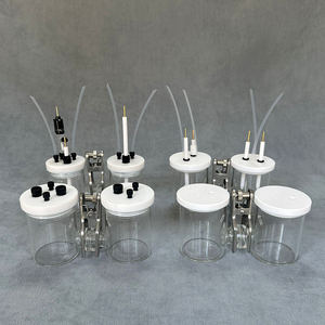 Электролитическая ячейка H-типа со сменной ионной мембраной, герметичная конструкция, стеклянный материал, гарантия 1 год, поддержка OEM/ODM, индивидуальное изготовление - Product Image 2