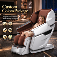 Fauteuil de massage 4D Integra moderne 2026 avec logo personnalisé, massage complet du corps, zéro gravité, shiatsu et massage des pieds
