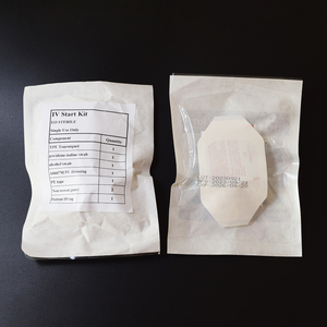 <span class=keywords><strong>Kit</strong></span> médical jetable de démarrage IV avec turniquet d'étiquette de tampon de préparation de pansement IV pour l'opération chirurgicale - Product Image 6